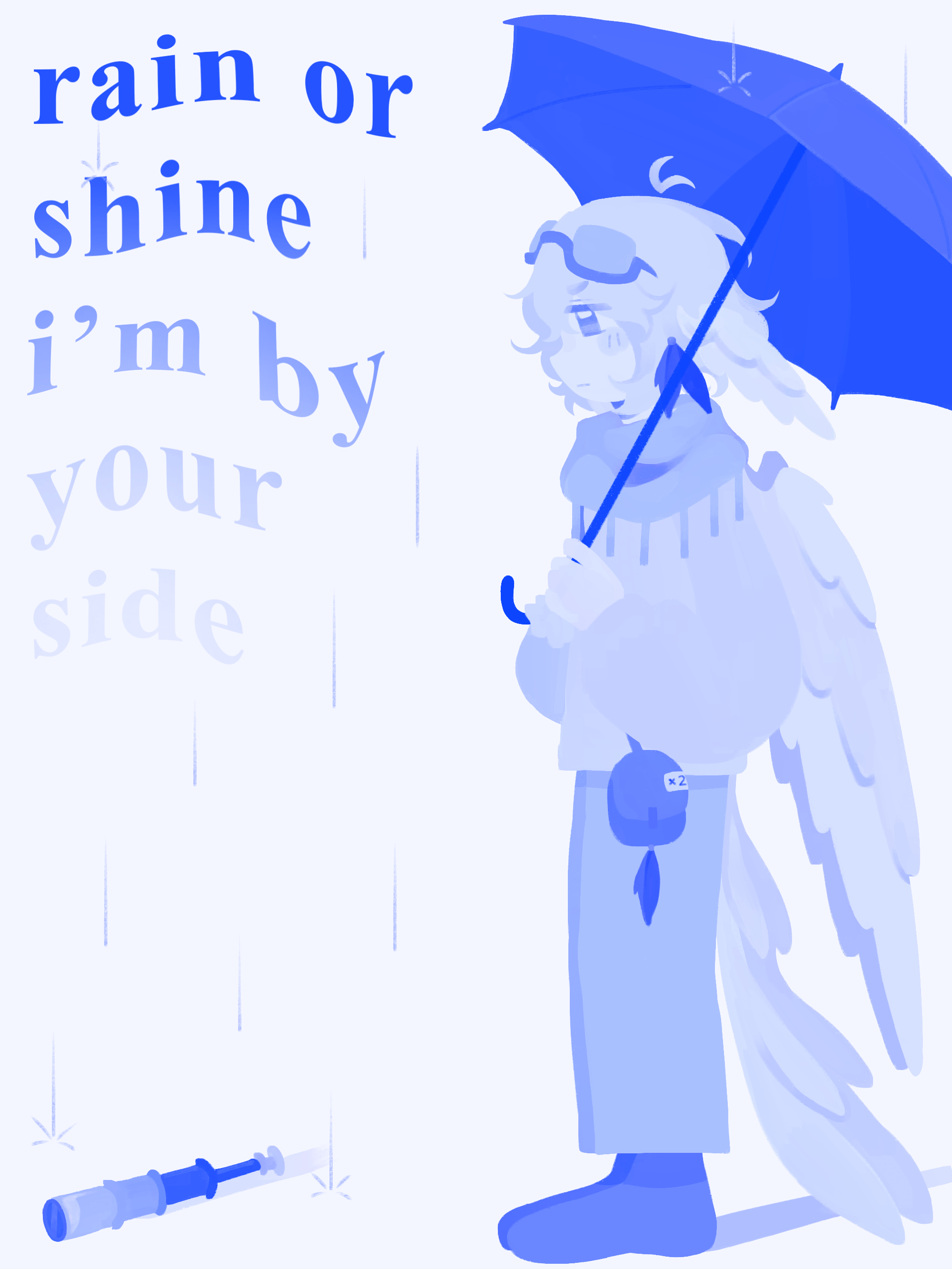 parrot from unstable universe with a weathergirl theme